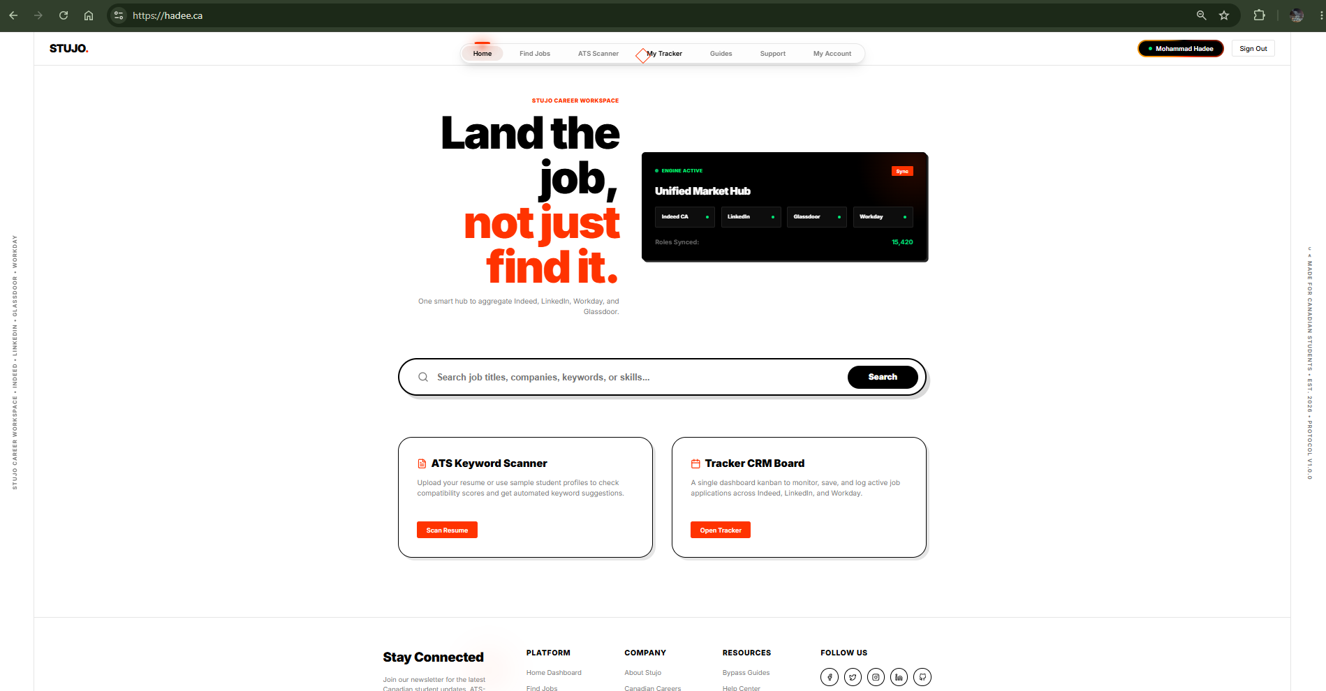 Stujo Application